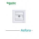Schneider AsforaTV csatl. Alj. végzáró fehér EPH3200121